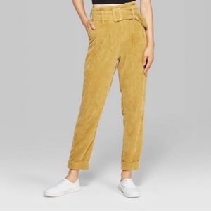 Wild Fable Corduroy Yellow Pants